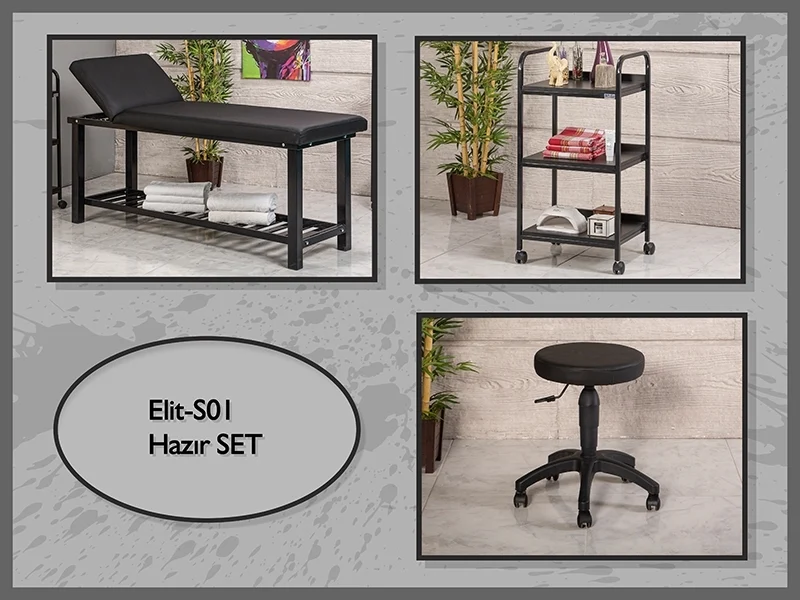 Hazır Setler | MC-5005 | Sedye, Cihaz Sehpası, Tabure