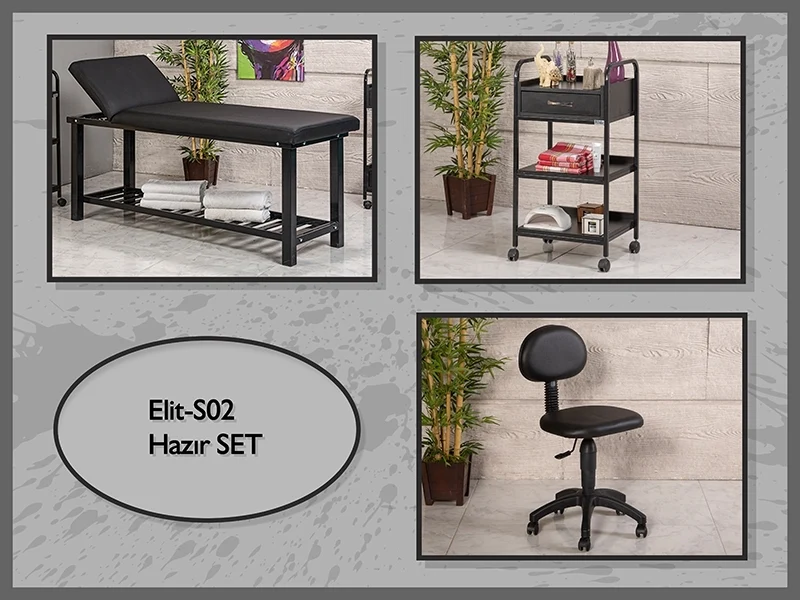 Hazır Setler | MC-5006 | Sedye, Cihaz Sehpası, Sandalye