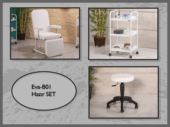 Hazır Setler | MC-5032 | Hareketli Koltuk, Cihaz Sehpası, Tabure