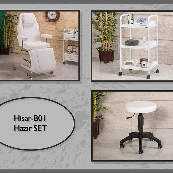 Hazır Setler | MC-5040 | Hareketli Koltuk, Cihaz Sehpası, Tabure