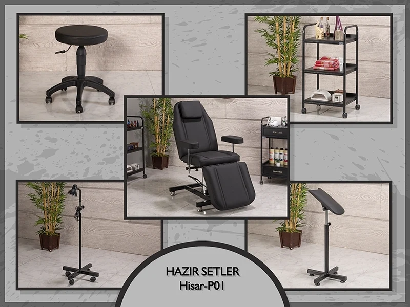 Hazır Setler | MC-5013 | Koltuk, Sehpa, Tabure, Lamba, Kolluk
