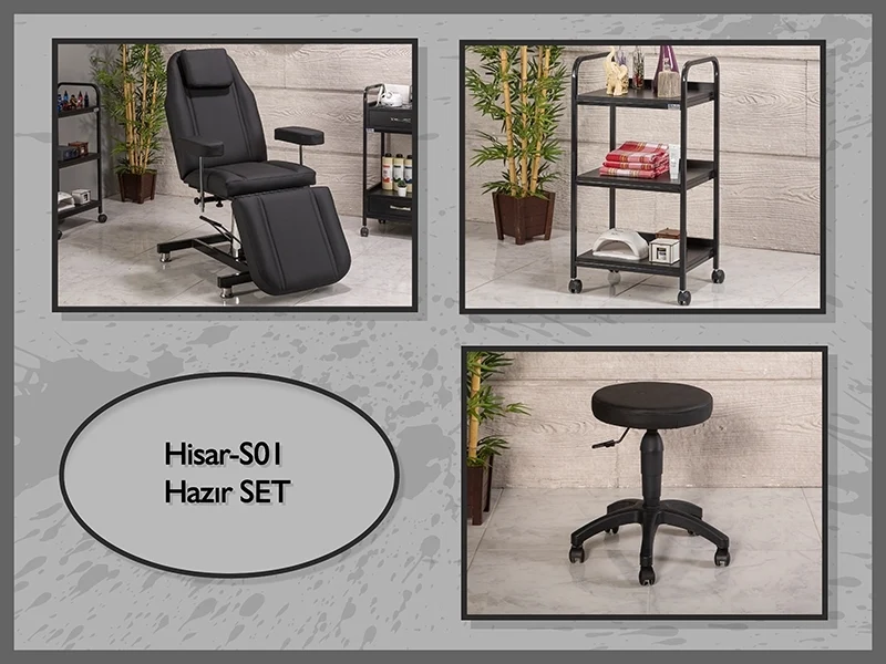Hazır Setler | MC-5015 | Hareketli Koltuk, Cihaz Sehpası, Tabure