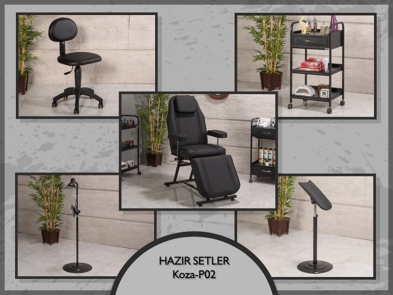 Hazır Setler | MC-5021 | Koltuk, Sehpa, Sandalye, Lamba, Kolluk