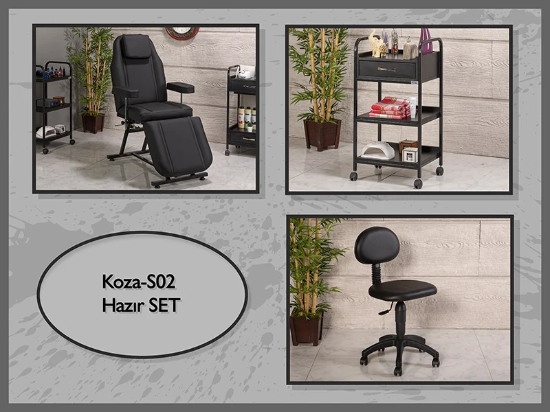 Hazır Setler | MC-5023 | Hareketli Koltuk, Cihaz Sehpası, Sandalye