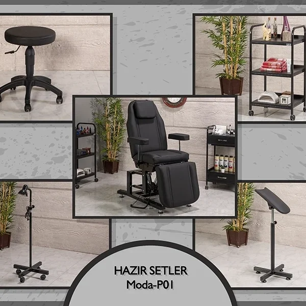 Hazır Setler | MC-5024 | Koltuk, Sehpa, Tabure, Lamba, Kolluk
